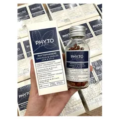Viên uống PHYTO Phanere hỗ trợ mọc tóc hộp 120v Phytophanere