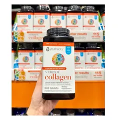 Viên Uống Collagen YouTheory Concentrated Effect Verisol Collagen 345 Viên từ MỸ - Đẹp Da Tóc Móng Khớp