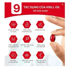 Viên Uống Dầu Nhuyễn Thể Tôm Krill Oil 500mg 180v Của Mỹ 818333