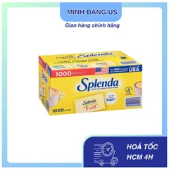 ĐƯỜNG ĂN KIÊNG SPLENDA ZERO CALORIE SWEETENER 100 PACKETS