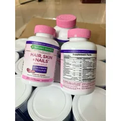 🌷🌸Viên Uống k Kẹo Dẻo Đẹp Da Tóc và Móng 250 viên của Mỹ Nature’s Bounty HAIR SKIN & NAILS🌸🌷