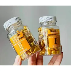 Viên Dưỡng Da Vitamin E Health Pro Royal Jelly Mỹ 90 Viên Chiết Xuất Từ Sữa Ong Chúa Và Vitamin E