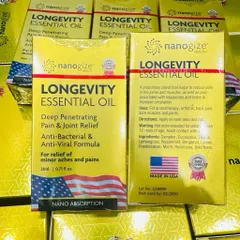 DẦU VÀNG NANOGIZE LONGEVITY ESSENTIAL OIL 21ML