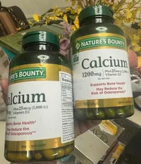 Viên uống bổ sung Canxi Calcium Nature's Bounty120v  Hàng Mỹ