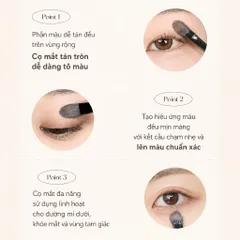 BỘ CỌ TRANG ĐIỂM MẮT PICCASSO CHUYÊN NGHIỆP EYESHADOW (7 CÂY)