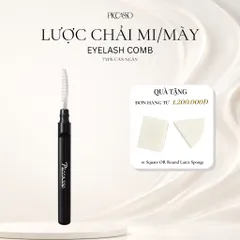 Lược Chải Mi Piccasso Eyelash Comb – Tách Mi Chuẩn Makeup Artist, Không Vón Mascara