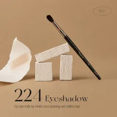 Cọ mắt Piccasso 224 Eyeshadow & Nose Shading Brush – Tán mắt & tạo khối mũi