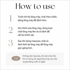 Lược Chải Mi Piccasso Eyelash Comb – Tách Mi Chuẩn Makeup Artist, Không Vón Mascara