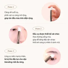 Piccasso 222 Nose Shading Brush – Cọ Contour Mũi Chuyên Nghiệp