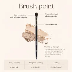 Bộ đôi cọ mắt Piccasso Premium 224, 207A Eyeshadow