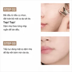 Cọ tán nền Piccasso FB33 Tapping Cover Hiệu ứng Filter Che Phủ Lỗ Chân Lông Chuyên Dụng