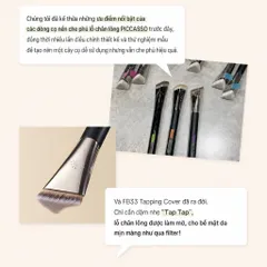 Cọ tán nền Piccasso FB33 Tapping Cover Hiệu ứng Filter Che Phủ Lỗ Chân Lông Chuyên Dụng