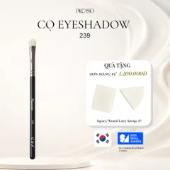 Cọ mắt Piccasso Premium Line 239 Eyeshadow Brush – Dặm màu mắt chuẩn, lên màu tốt