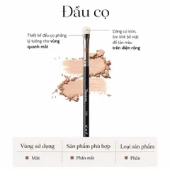 Cọ mắt Piccasso Premium Line 239 Eyeshadow Brush – Dặm màu mắt chuẩn, lên màu tốt