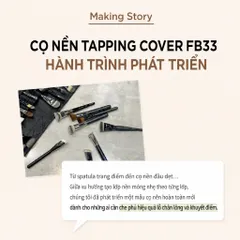 Cọ tán nền Piccasso FB33 Tapping Cover Hiệu ứng Filter Che Phủ Lỗ Chân Lông Chuyên Dụng