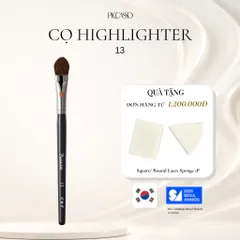 Cọ Piccasso 13 Highlighter Brush - Bắt sáng tự nhiên highend