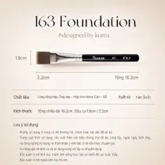 Cọ Nền Piccasso 163 Foundation Brush - Lớp nền mỏng nhẹ, glow