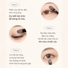 BỘ ĐÔI CỌ MẮT PICCASSO 709 & 207A - TÁN MÀU CHUYÊN NGHIỆP KEM QUÀ TẶNG