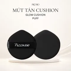 Mút Trang Điểm Piccasso Glow Cushion Puff – Bí Quyết Lớp Nền Căng Bóng, Mịn Mượt Như Nhung
