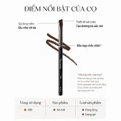 BỘ ĐÔI CỌ VIỀN MẮT PICCASSO 799 & LƯỢC CHẢI MI