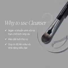 Dung Dịch Vệ Sinh Cọ Trang Điểm Cao Cấp Piccasso Cleanser 200ml Cho Lông Tự Nhiên