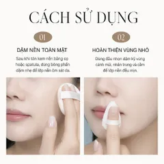 Combo 5 Mút Tán Cushion Và Kem Nền Đa Năng Cao Cấp Piccasso Cloud Puff