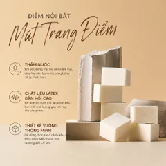 Mút Tán Nền Vuông Cao Cấp Piccasso Latex Sponge