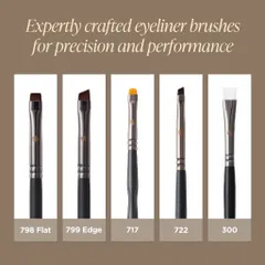Cọ eyeliner Piccasso NEW 717 Eyeliner Brush – Bản mới, kẻ mắt chuyên nghiệp