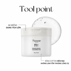 BỘ CỌ BASE & BLEND PICCASSO (4 CÂY & CLEANSING PAD)