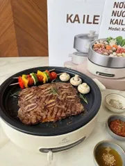 NỒI LẨU - NƯỚNG ĐA NĂNG KAILER KL-LN01 – 2 TRONG 1