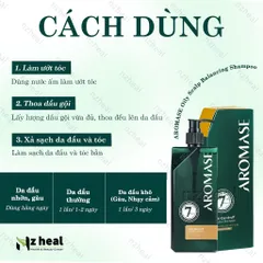 Dầu gội giảm gàu, nhờn da đầu Aromase Oily Scalp Balancing Shampoo 90ml