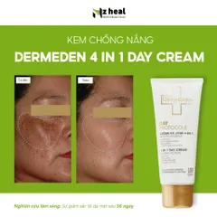 Kem chống nắng dưỡng da 4 in 1 DermEden Day Cream Global Action Combination Skin SPF 50/ PA+++ (50ml)