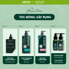 Dầu gội ngăn rụng và hỗ trợ mọc tóc Aromase Hair Volumizing Shampoo 90ml/ 400ml