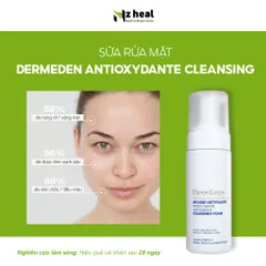 [Hỏa tốc] Sữa rửa mặt ngăn lão hoá dạng bọt DermEden AntiOxydante Cleansing Foam (150ml)