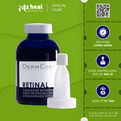 [Hỏa tốc] Tinh chất trẻ hóa da, giảm nếp nhăn Retinal DermEden Night Retinoids Concentrate 6% (30ml)
