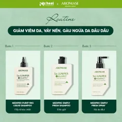 Dầu gội sạch da đầu chuyên sâu lỏng Aromase 5α Juniper MediPRO Scalp Purifying Liquid Shampoo 260ml