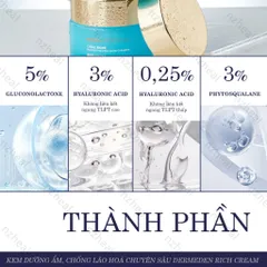 [Hỏa tốc] Kem dưỡng ẩm, chống lão hoá chuyên sâu DermEden Rich Cream (50ml)