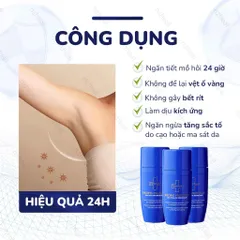 Lăn khử mùi, ngăn tiết mồ hôi ​​DermEden Roll On 24H Deodorant (50ml)