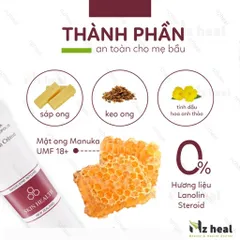 [Hỏa tốc] Kem Mật Ong Manuka 18+ Giảm Mụn, Mờ Thâm, Làm Dịu Da Dị Ứng Skin Health Crème