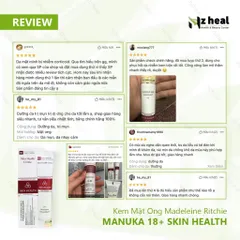 [Hỏa tốc] Kem Mật Ong Manuka 18+ Giảm Mụn, Mờ Thâm, Làm Dịu Da Dị Ứng Skin Health Crème