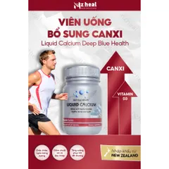 [Hỏa tốc] Viên Bổ Sung Canxi Deep Blue Health Liquid Calcium (60 viên)