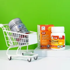 [Hỏa tốc] Bộ đôi bổ xương khớp: viên Canxi Deep Blue Health Calcium và giảm đau khớp 3x Joint Defense with NEM - NZHEAL