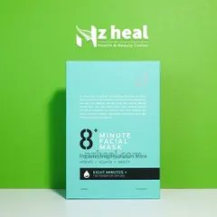 Mặt nạ dưỡng ẩm bổ sung nước 8 phút Jema Rose 8+ Minute Replenishing Hydration Mask 7x25ml - Nzheal