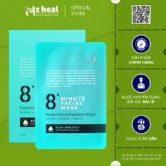 Mặt nạ dưỡng ẩm bổ sung nước 8 phút Jema Rose 8+ Minute Replenishing Hydration Mask 7x25ml - Nzheal