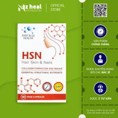 [Hỏa tốc] Viên uống HSN Deep Blue Health dưỡng da, tóc, móng (30 viên)