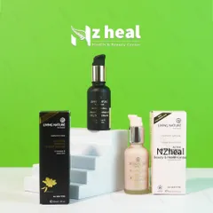 [Hỏa tốc] Bộ Đôi Serum Dưỡng Sáng Da Living Nature Active Brightening Serum và Renewal Night Serum (ngày & đêm) - NZHEAL
