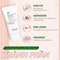 [Hỏa tốc] Kem chống nắng bảo vệ da Oyoung Multi Block Cream SPF 50 PA+++