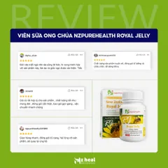 [Hỏa tốc] Viên Uống Sữa Ong Chúa Royal Jelly NZPureHealth 30v