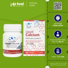 [Hỏa tốc] Viên Bổ Sung Canxi Deep Blue Health Liquid Calcium (60V)