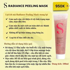 [Hỏa tốc] Mặt nạ tẩy tế bào chết Seasonly Radiance Peeling Mask (Masque Peeling AntiGrisaille) 100ml